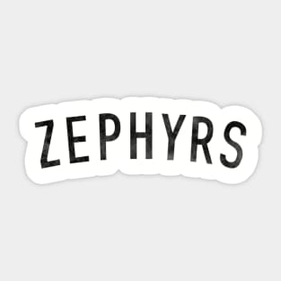 Zephyrs Sticker